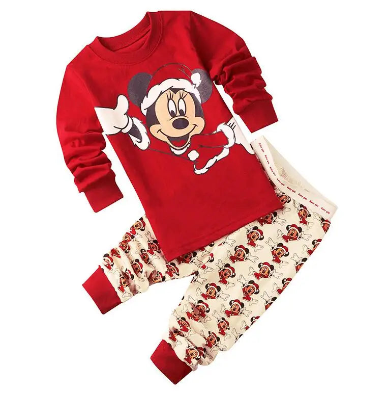 Lotte Princess Pajama Set for Children - Minnie Mouse Two-Tone Pajama Set