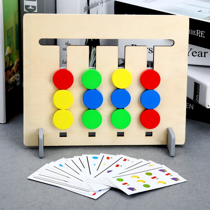 Color Logic Game Board - Smart Challenge for Children