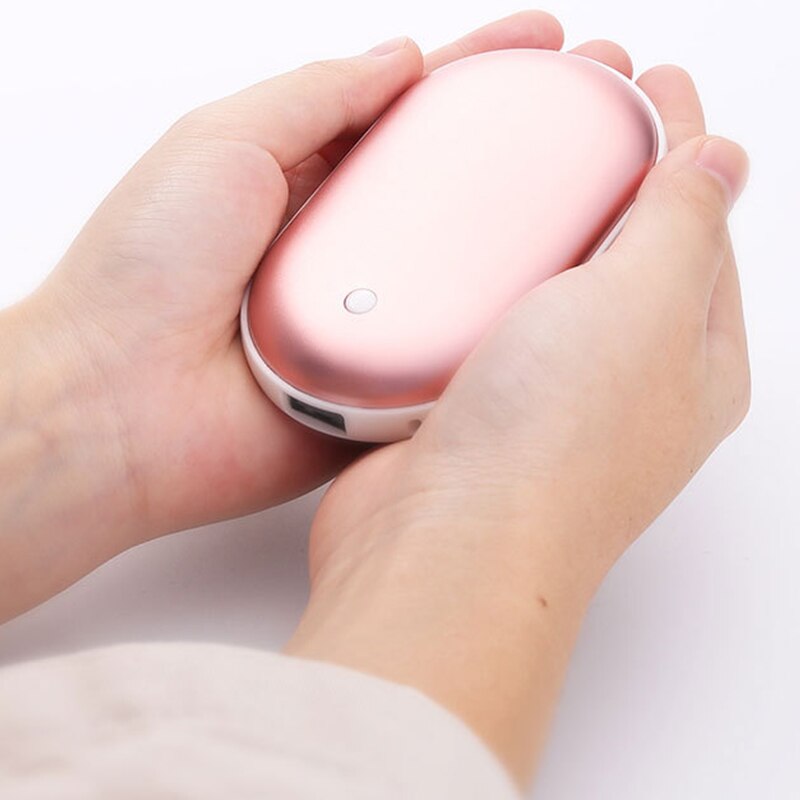 HeatMate Rechargeable Hand Warmer – Warmth & Power in Your Pocket