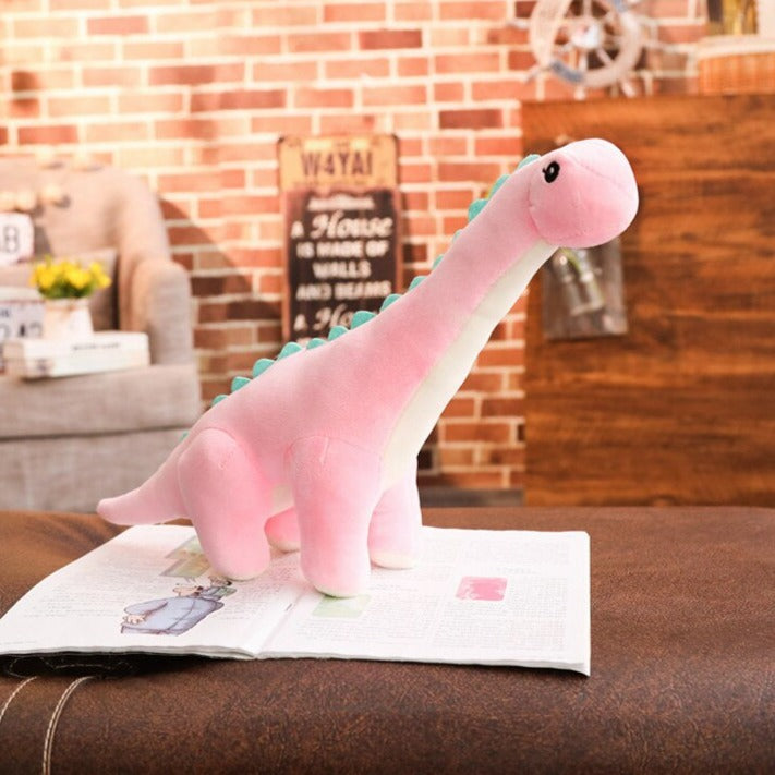 Plush Dino Cuddle – Soft Friend for Young and Old