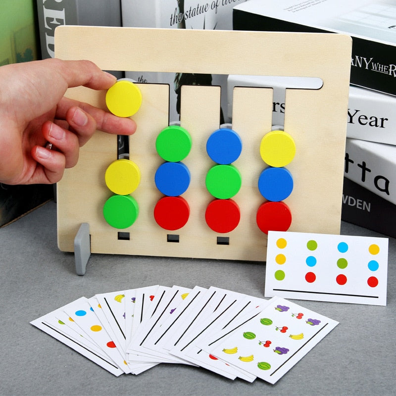 Color Logic Game Board - Smart Challenge for Children
