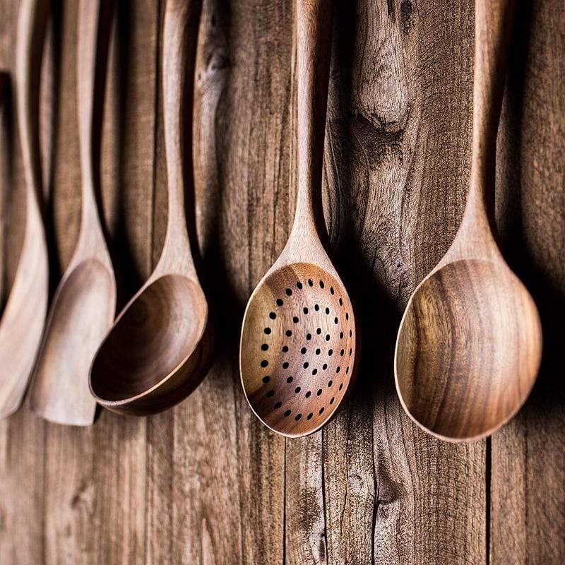 Natural Wooden Kitchen Set – Sustainable and Stylish Cooking