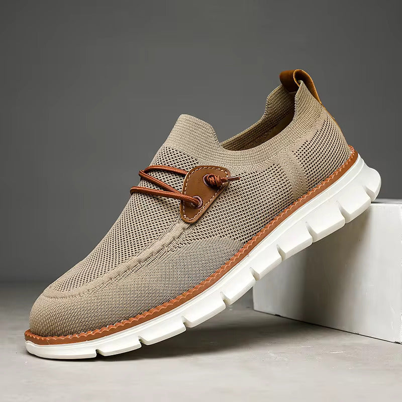 Casual Breathable Men's Shoes - Comfortable and Lightweight