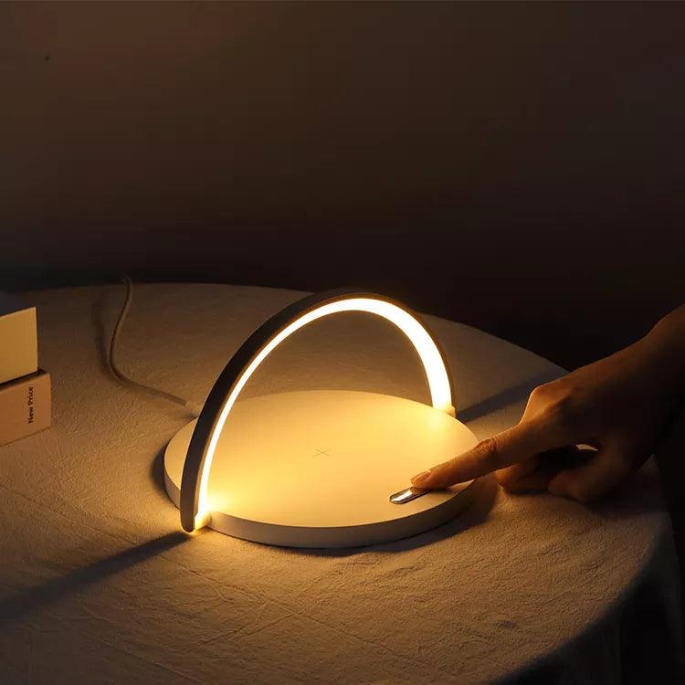 Wireless Charging Lamp - Stylish Lighting and Charging in One
