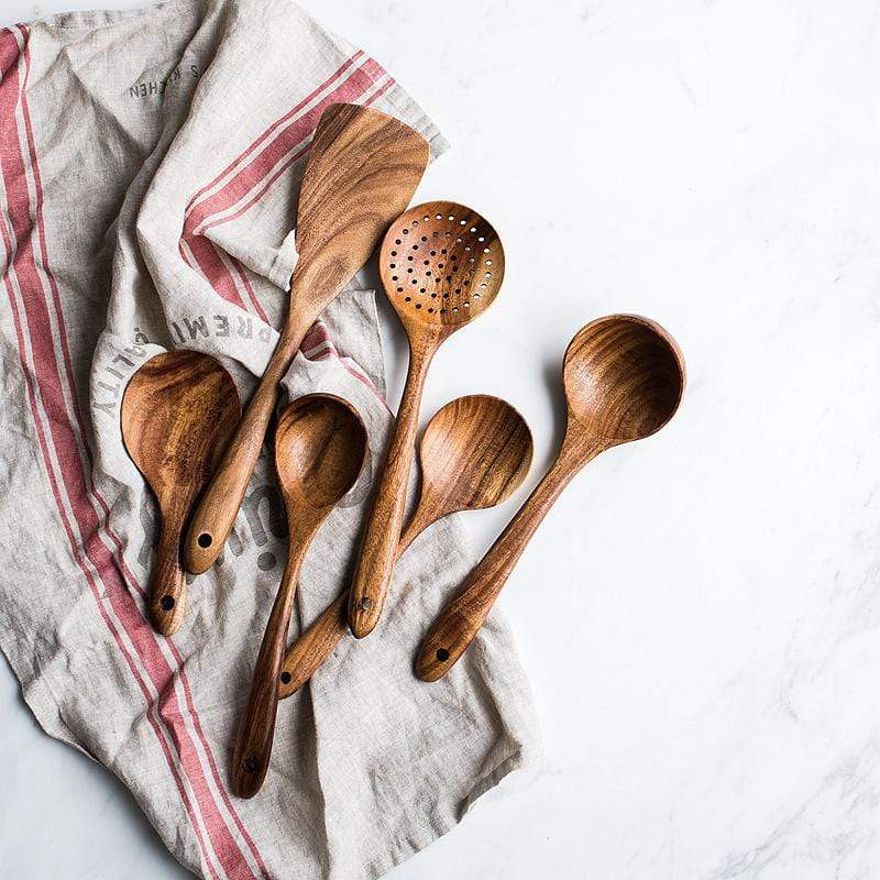 Natural Wooden Kitchen Set – Sustainable and Stylish Cooking