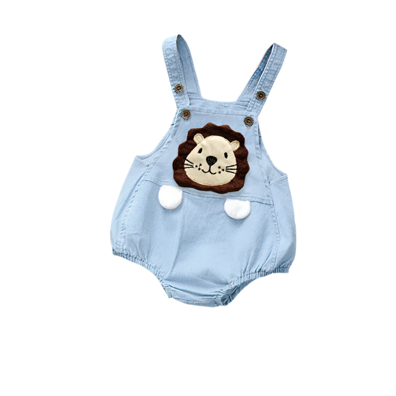 Adorable Bear - Print Baby Romper