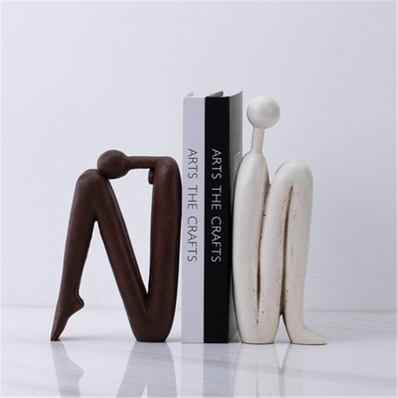 Playful Bookends - Unique Design for Books and Decoration