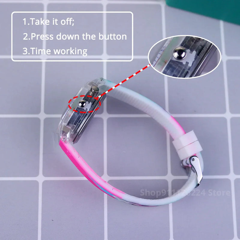 Glow-in-the-Dark Children's Watch – Available in Spider-Man and Frozen Designs