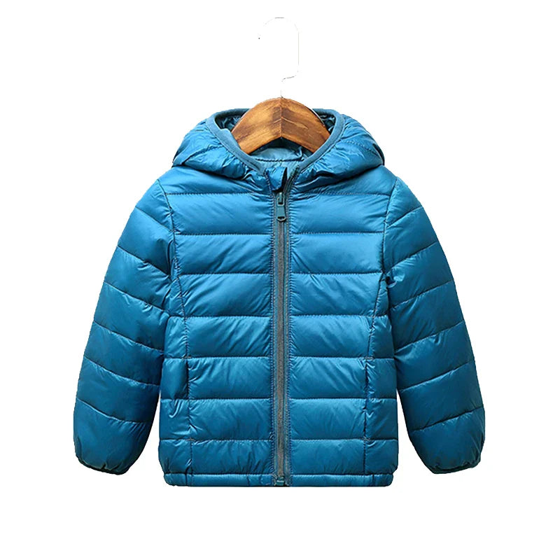 Luca Lightweight Down Jacket for Children - Warm and Casual for Fall and Winter