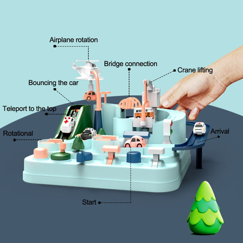Interactive Play Track Set - Creative and Educational