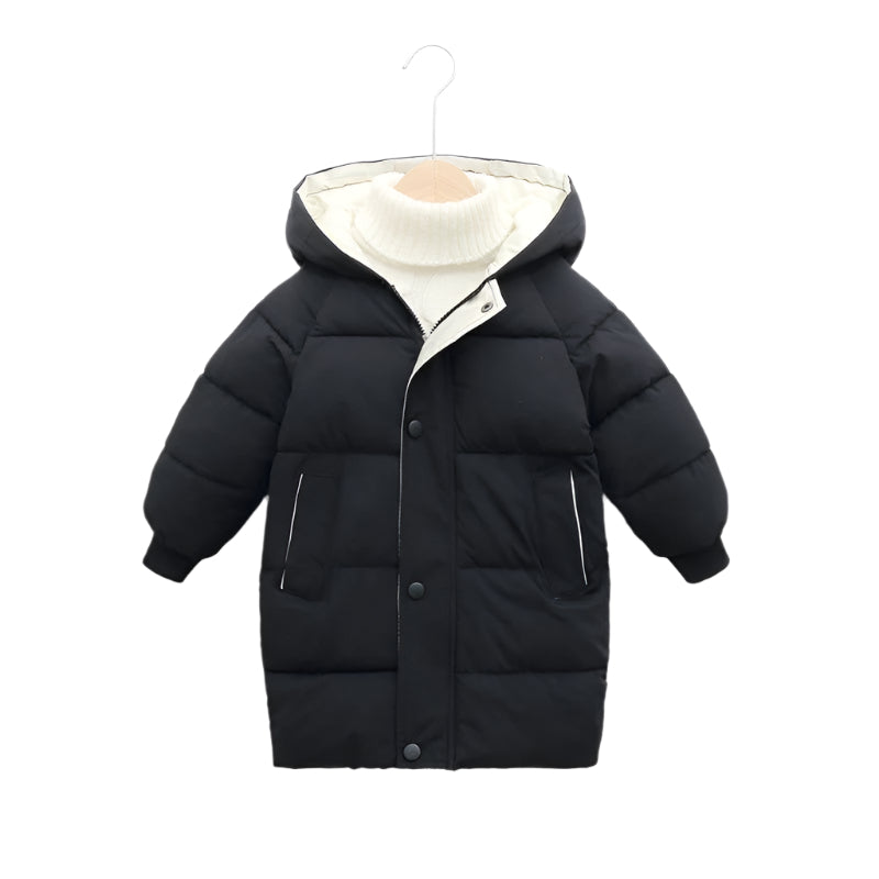SnowGuard Kids Winter Jacket with Hood
