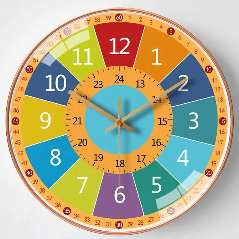Toddler Clock - Learn to Tell Time in a Playful Way
