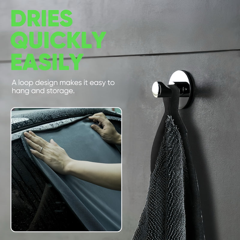 HydroTwist Microfiber Car Drying Towel Set – Ultra Absorbent