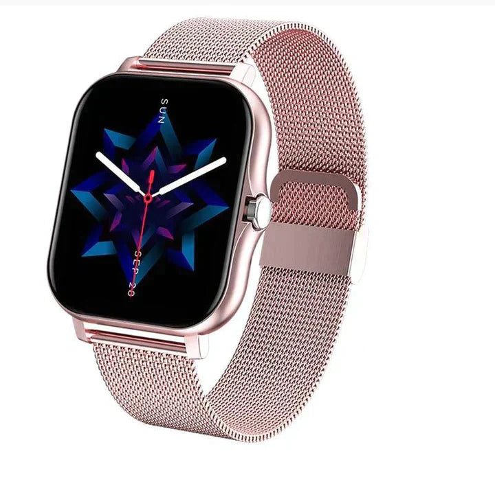 Aurelia Luxe Smartwatch – Elegant Design with Smart Functionality