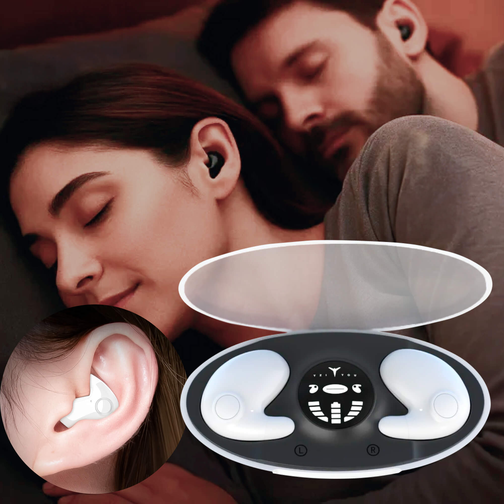 DreamBeats Sleep Earplugs – Invisible Comfort with Noise Cancelling