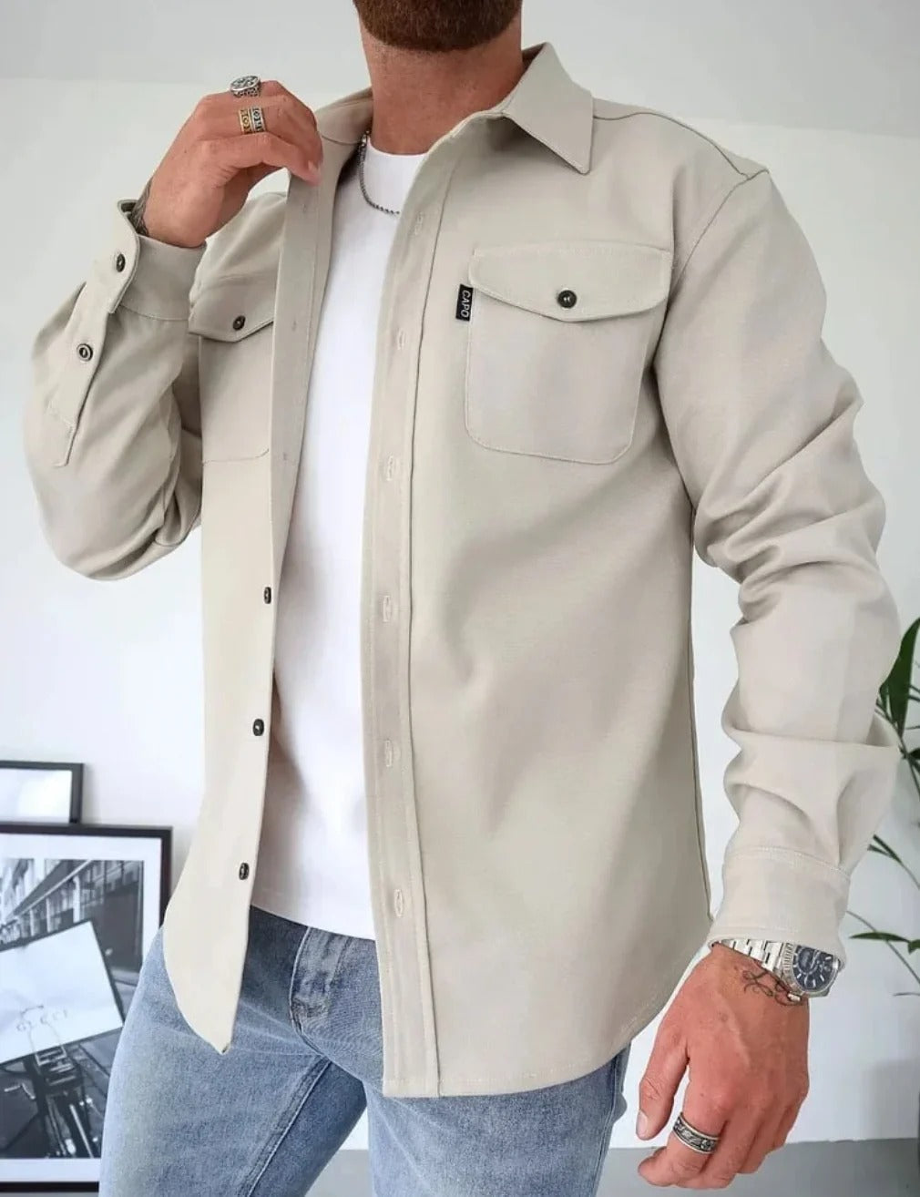 Milan Luxe Shirt - For a Bold, Refined Look