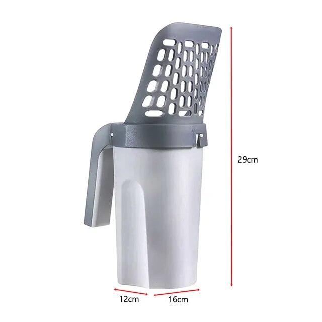 CleanPaws Cat Litter Scoop - For Hassle-Free Cleaning