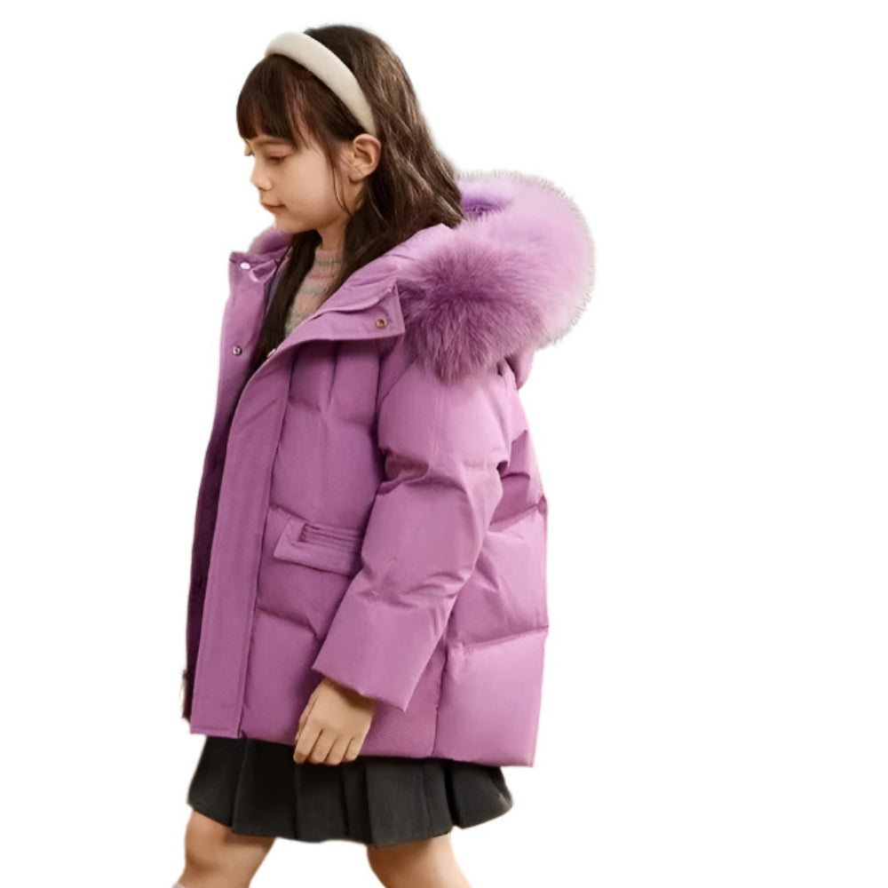 Children's Winter Coat with Down – Warm, Light and Comfortable