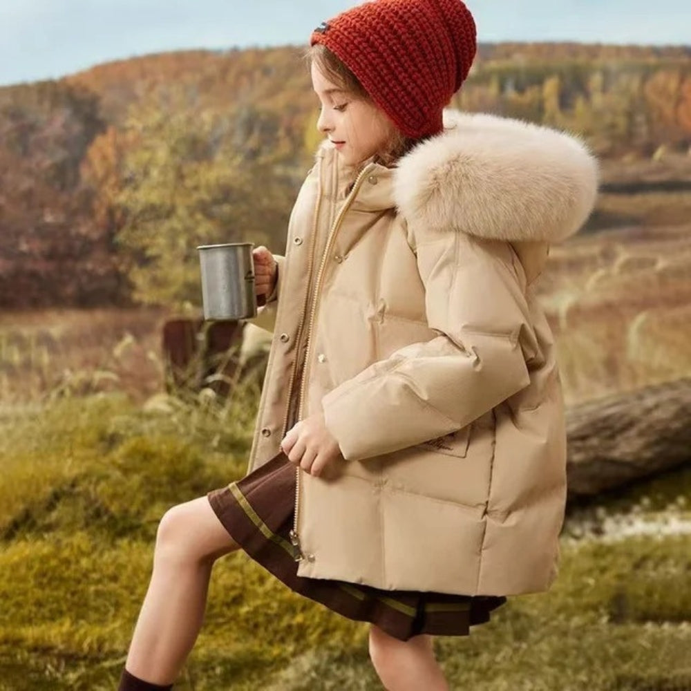 Children's Winter Coat with Down – Warm, Light and Comfortable
