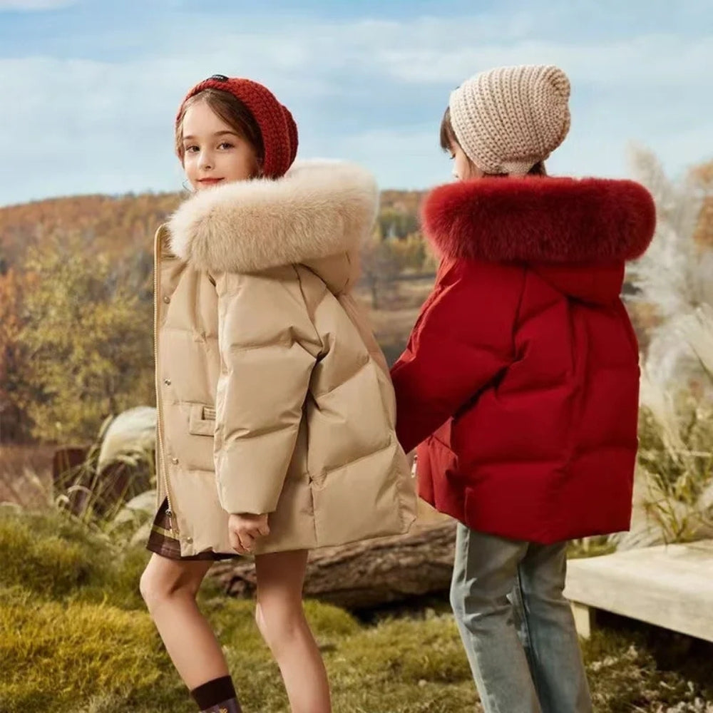 Children's Winter Coat with Down – Warm, Light and Comfortable
