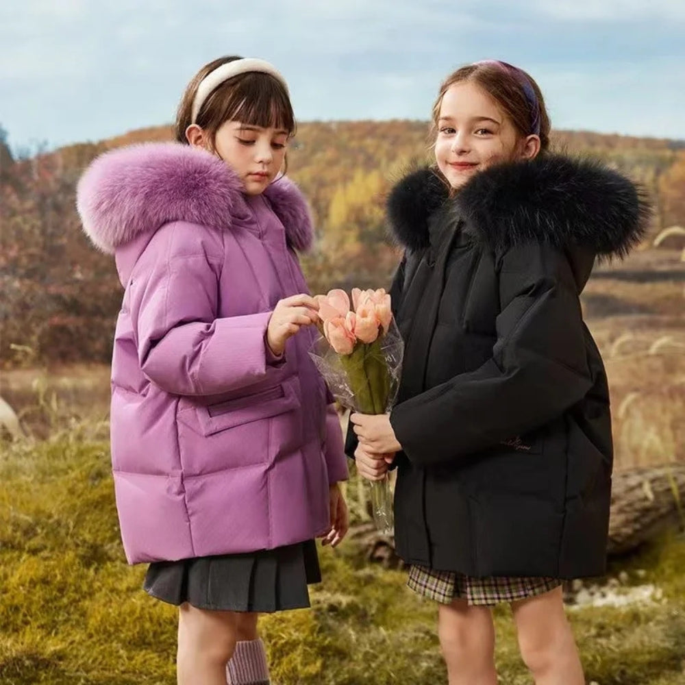 Children's Winter Coat with Down – Warm, Light and Comfortable
