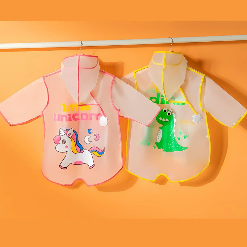 Magical Children's Raincoat – Protective and Playful in the Rain