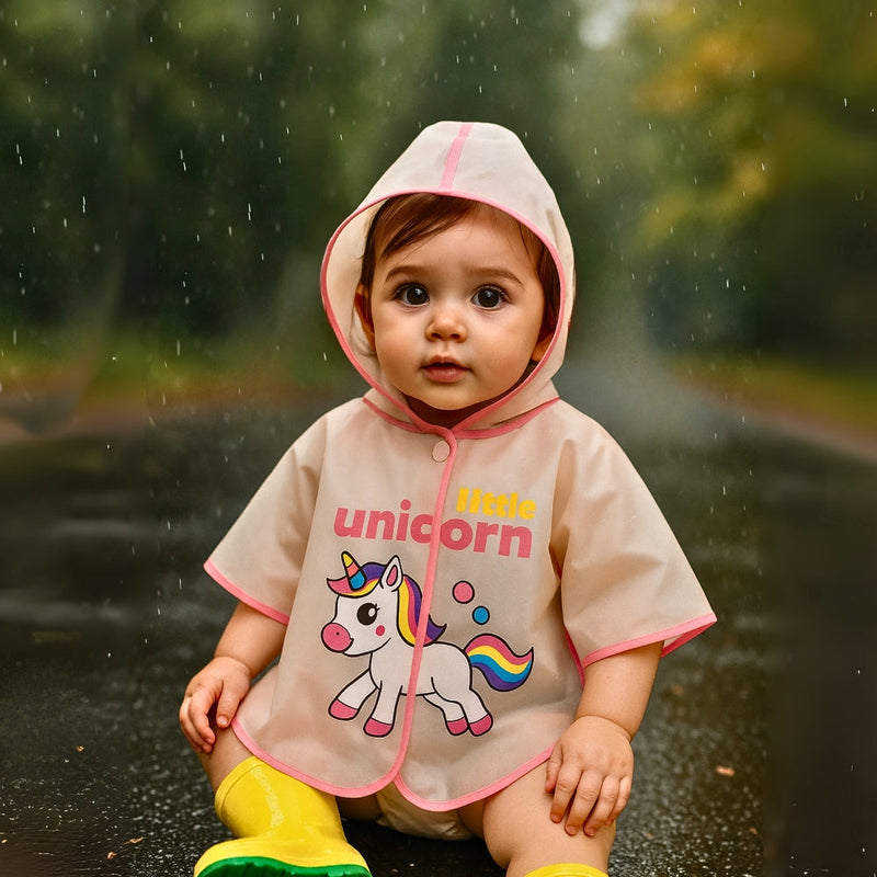 Magical Children's Raincoat – Protective and Playful in the Rain