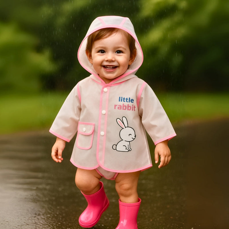 Magical Children's Raincoat – Protective and Playful in the Rain