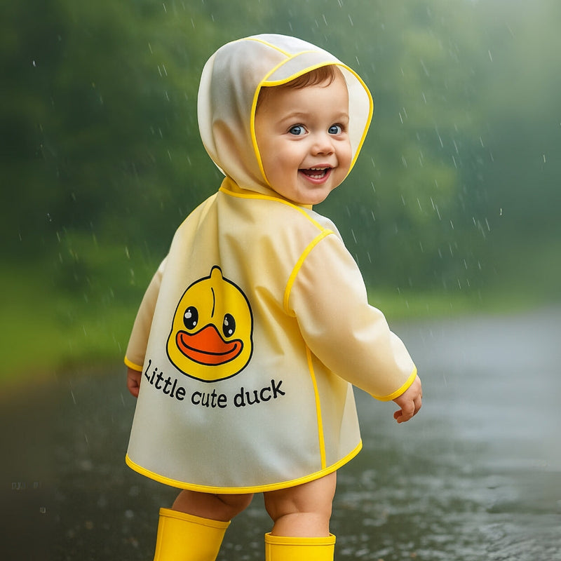 Magical Children's Raincoat – Protective and Playful in the Rain