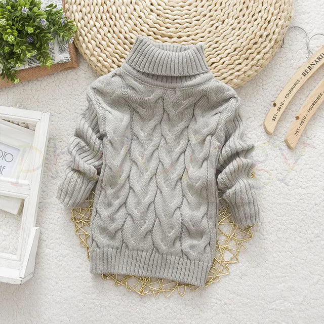 Kids Teddy Knit Jumper – Cosy Cable Design