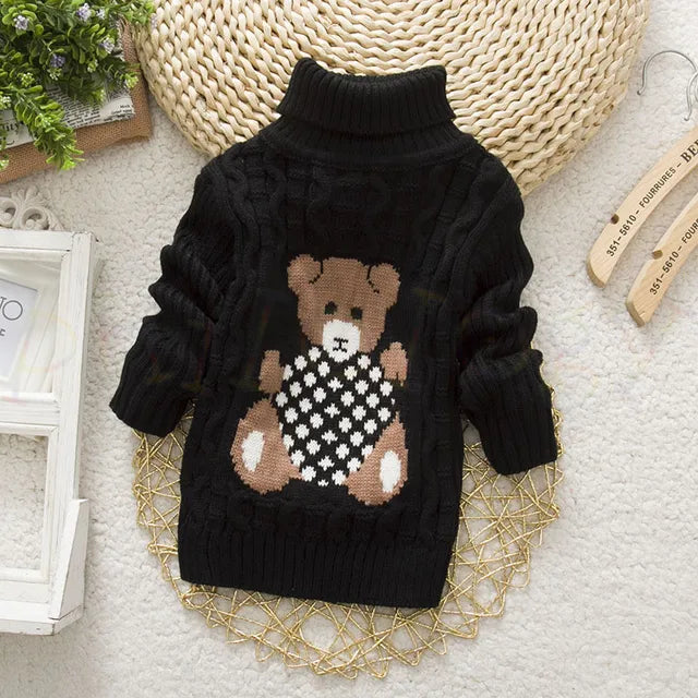 Kids Teddy Knit Jumper – Cosy Cable Design