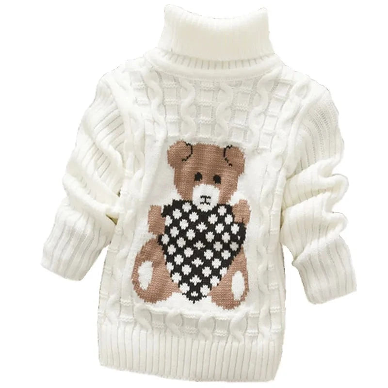 Kids Teddy Knit Jumper – Cosy Cable Design