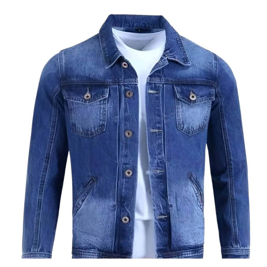 Urban Explorer Denim Jacket - Robust and Stylish