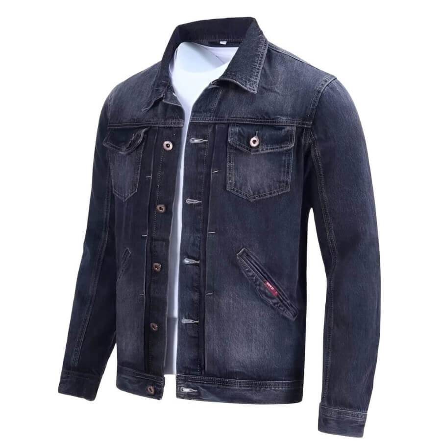Urban Explorer Denim Jacket - Robust and Stylish