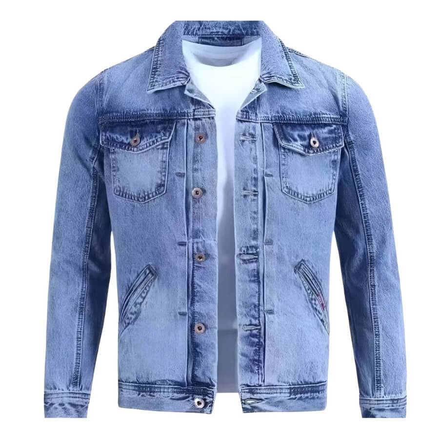 Urban Explorer Denim Jacket - Robust and Stylish