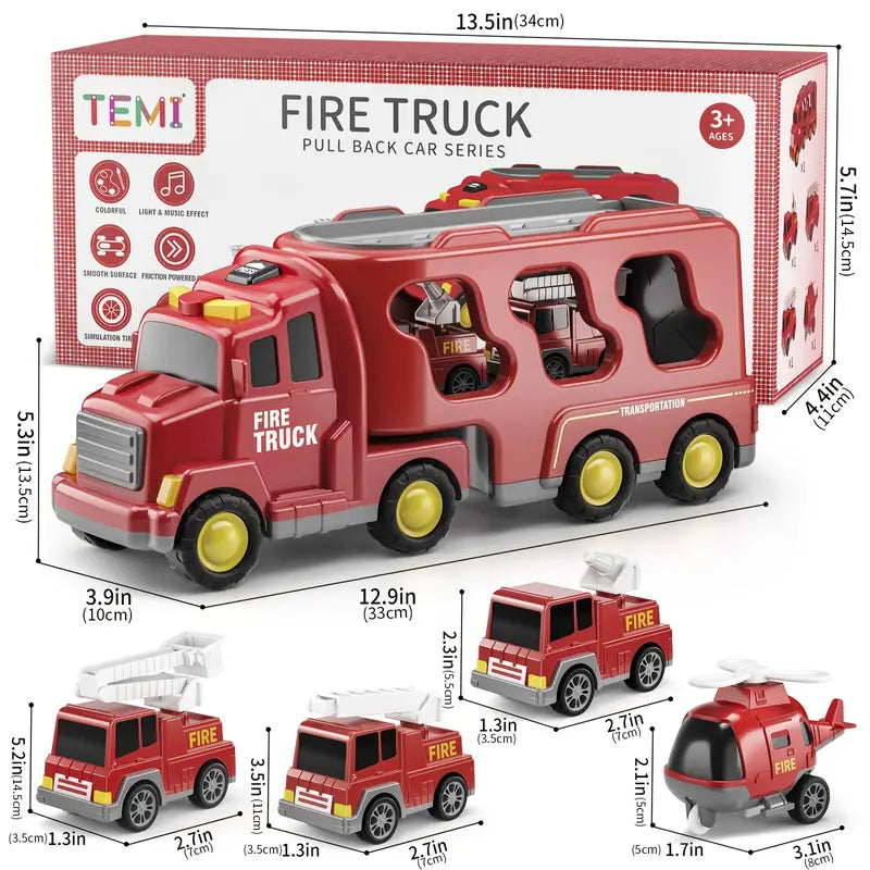 Max Firefighter Toy Set - Adventurous Toy for Children