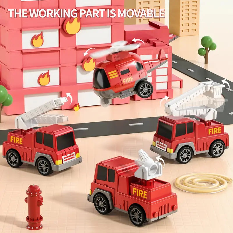 Max Firefighter Toy Set - Adventurous Toy for Children