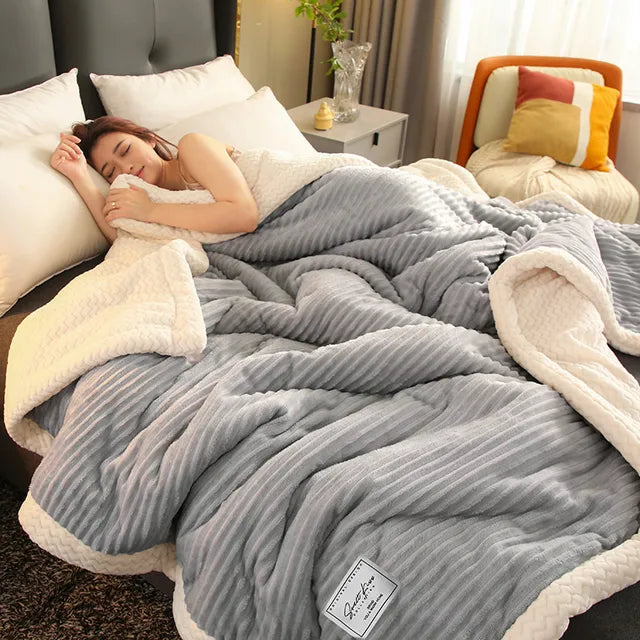 Luxury Winter Fleece Blanket – Ultimate Comfort and Warmth for Cold Days