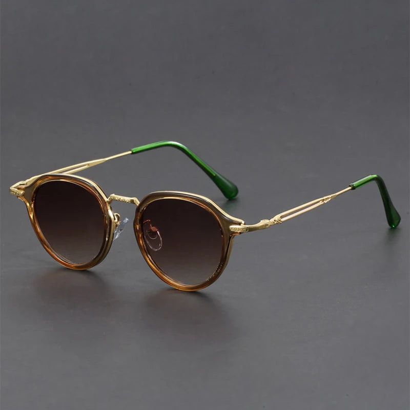 Vintage Round Sunglasses for Men – Stylish and Protective