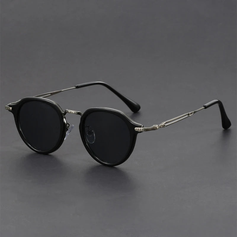 Vintage Round Sunglasses for Men – Stylish and Protective