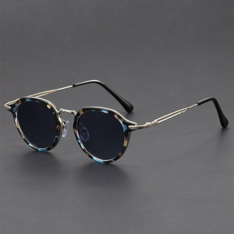 Vintage Round Sunglasses for Men – Stylish and Protective