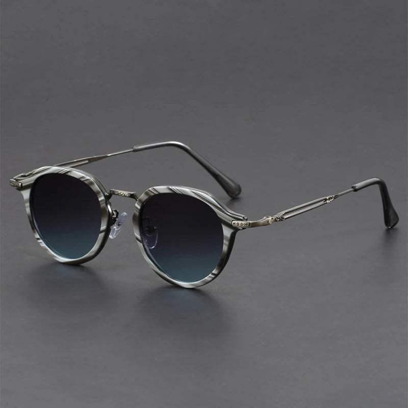 Vintage Round Sunglasses for Men – Stylish and Protective