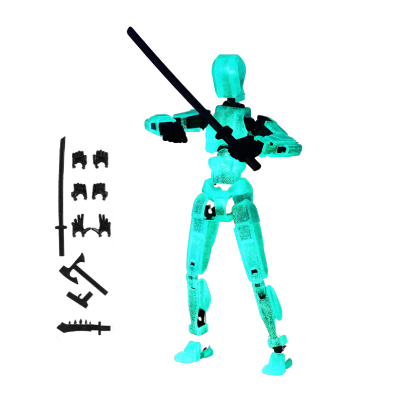 Kids’ Poseable Action Figure – Multi-Joint Creative Build