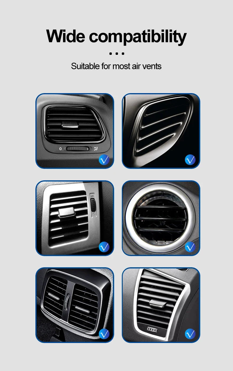 MagCharge Car Holder – Secure Mount with Fast Wireless Power