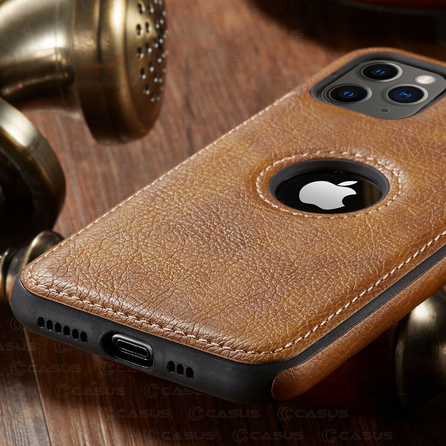 Luxury Leather iPhone Case – Business & Protective