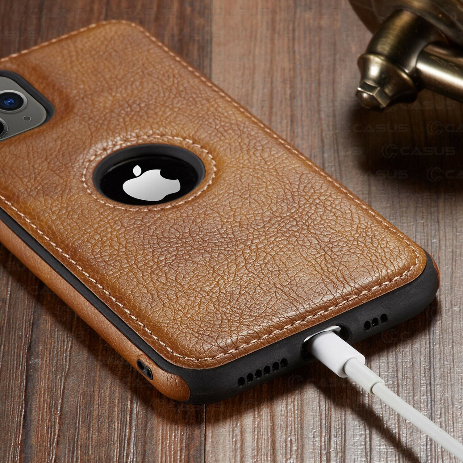 Luxury Leather iPhone Case – Business & Protective