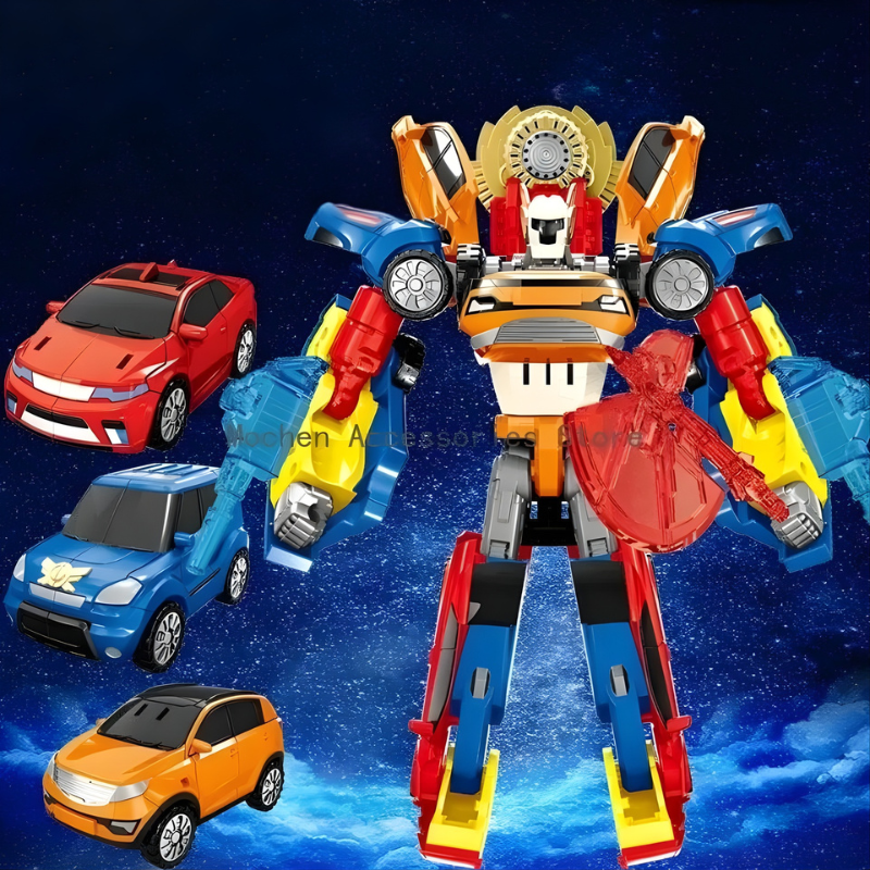 Kids’ 3-in-1 Transforming Robot Toy – Car & Jet Conversion