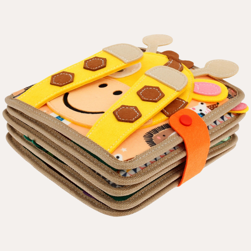 QuietBook Montessori Activity Book – Learning, Playing, and Discovering