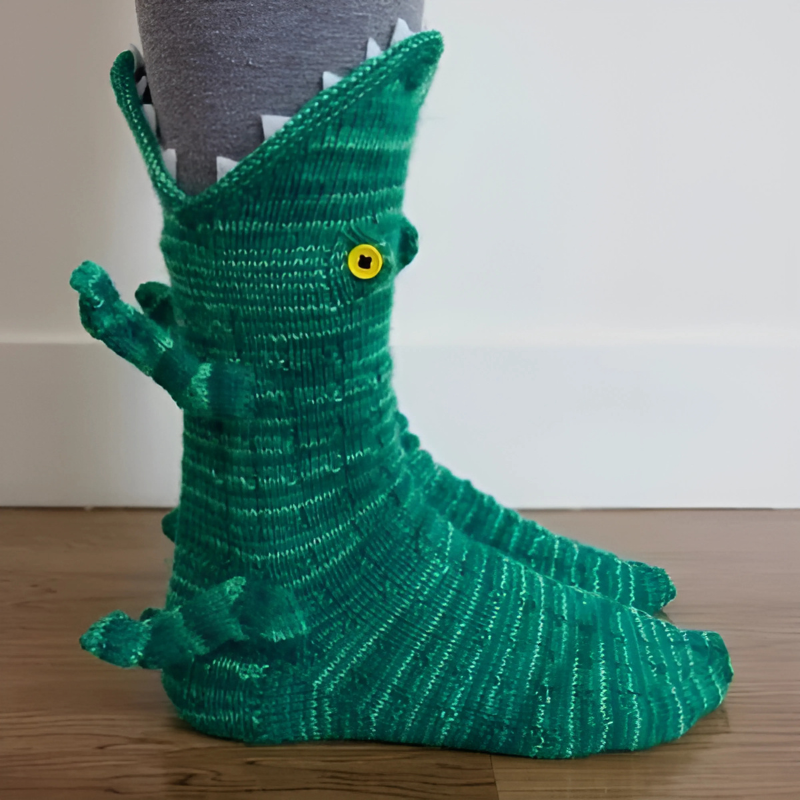 Kids’ Creature Knit Socks – Cosy Monster-Inspired Fun