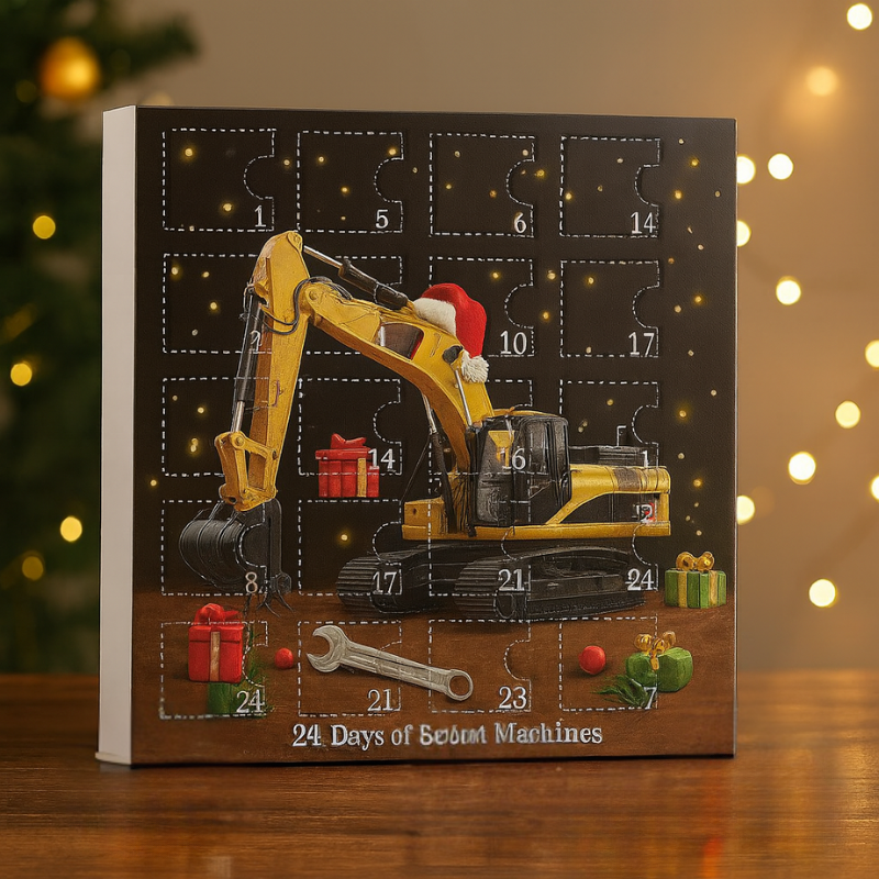 BuildZone Advent Calendar – 24 Mini Construction Vehicles — Zenido UK